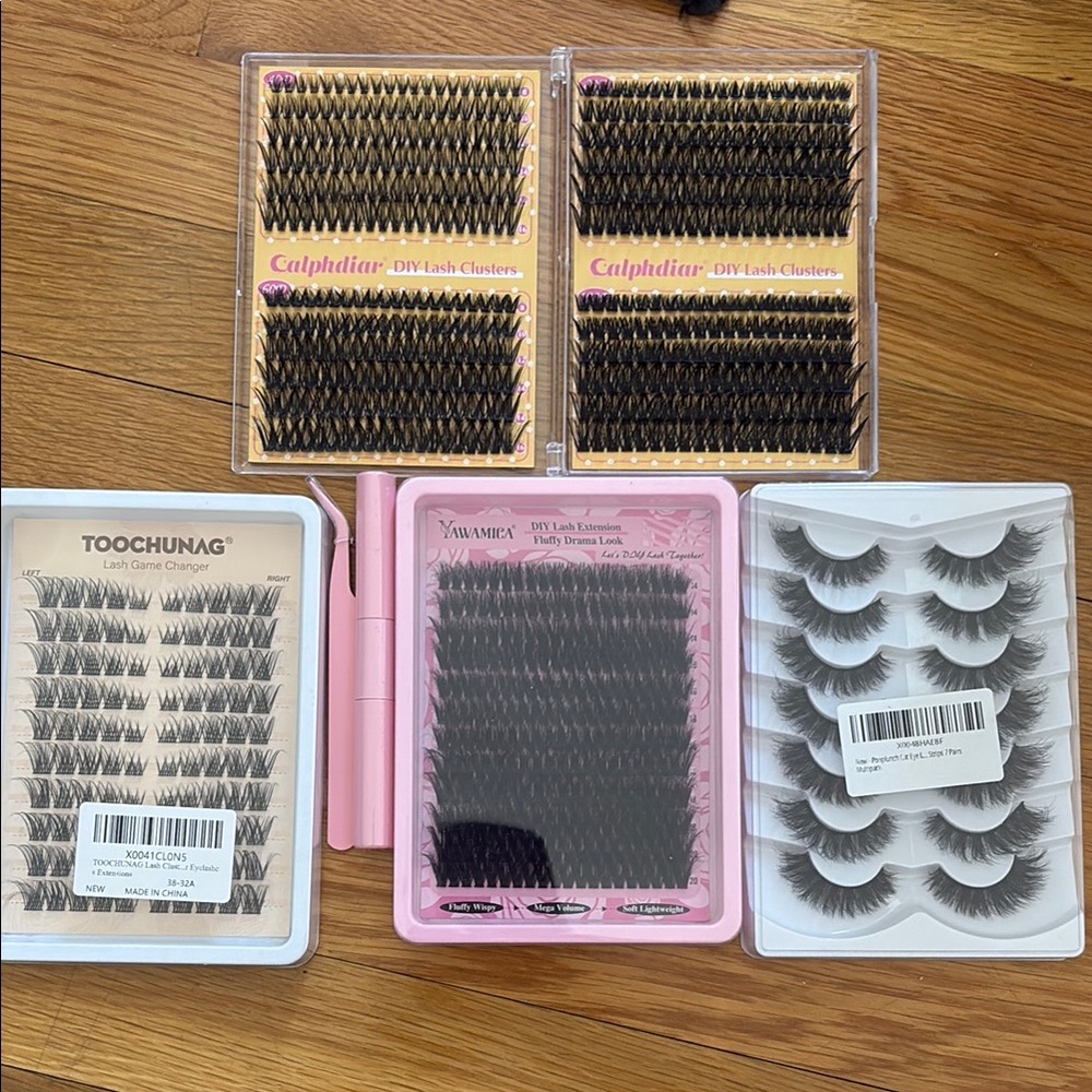 Bundle set!  Calphdair and TooChung Eyelash Extensions Set